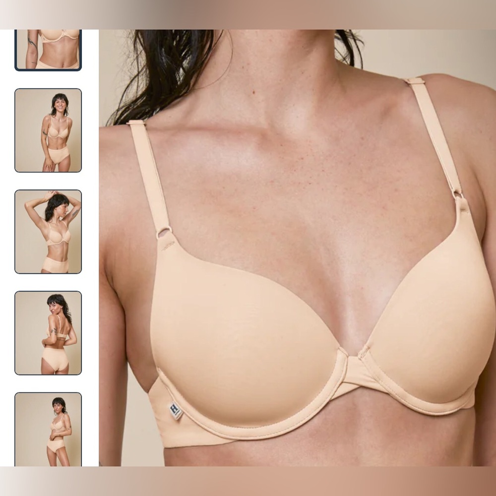 Harper Wilde beige 34C bra NWT